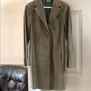 Vintage suede coat